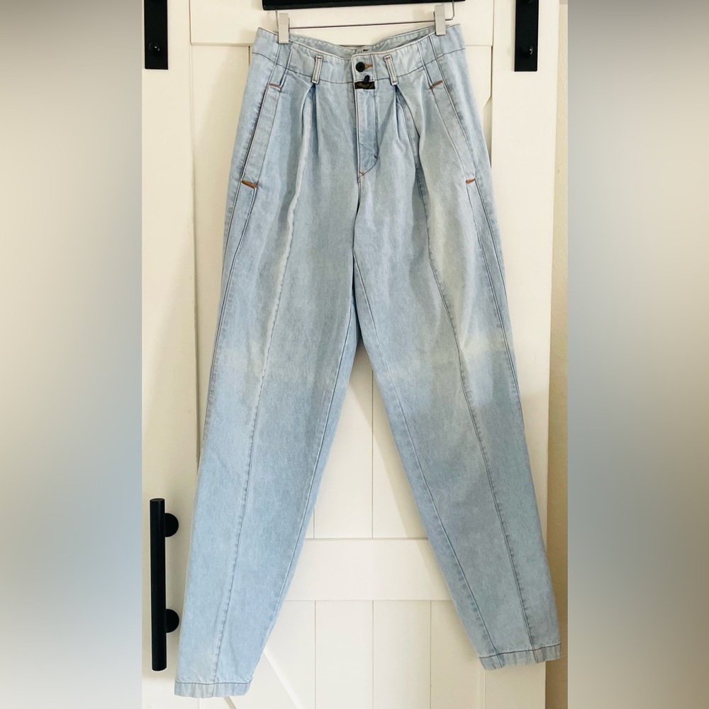 Vintage Marithe girbaud francois Pleated High Waisted Jeans